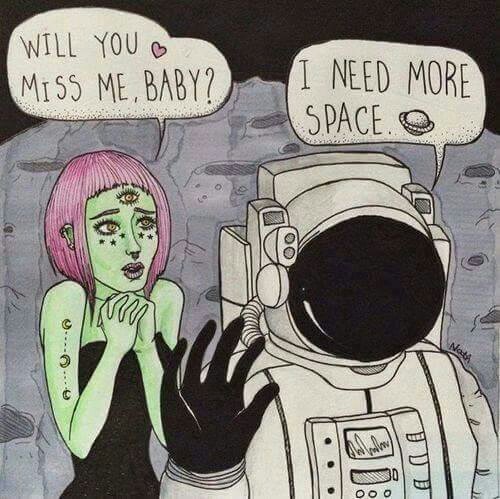 Need some space - meme