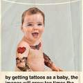 Tattoo them at birth