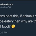 get rekt vegans