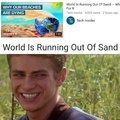 it’s coarse, rough, and irritating. and it gets everywhere