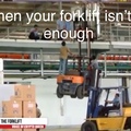 Rise of the forklift
