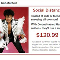 Gaz-Mat Social distance suit final week
