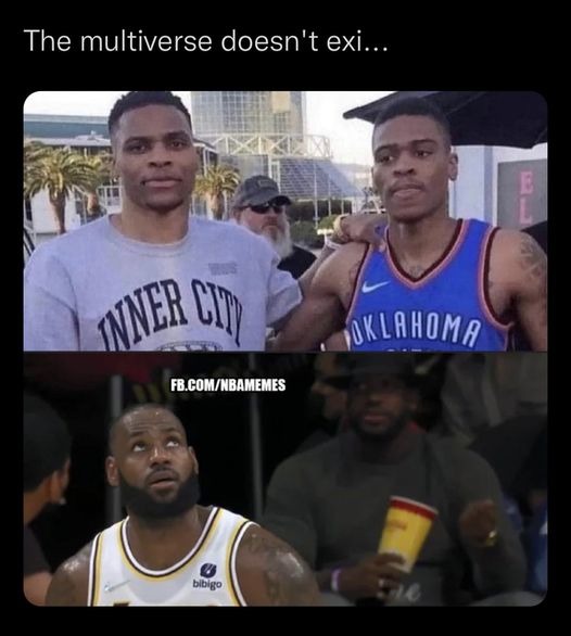 NBA multiverse - meme