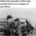 The good old wagon train