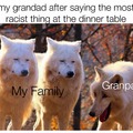 Granpa during Thanksgiving