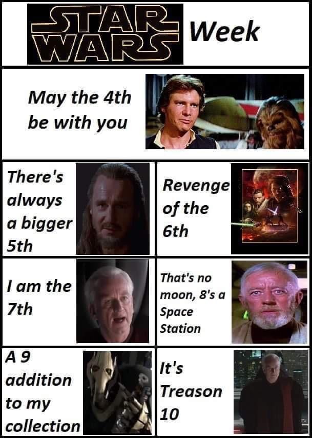 Happy Star Wars day - meme