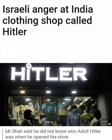 Dark clothing shop - meme