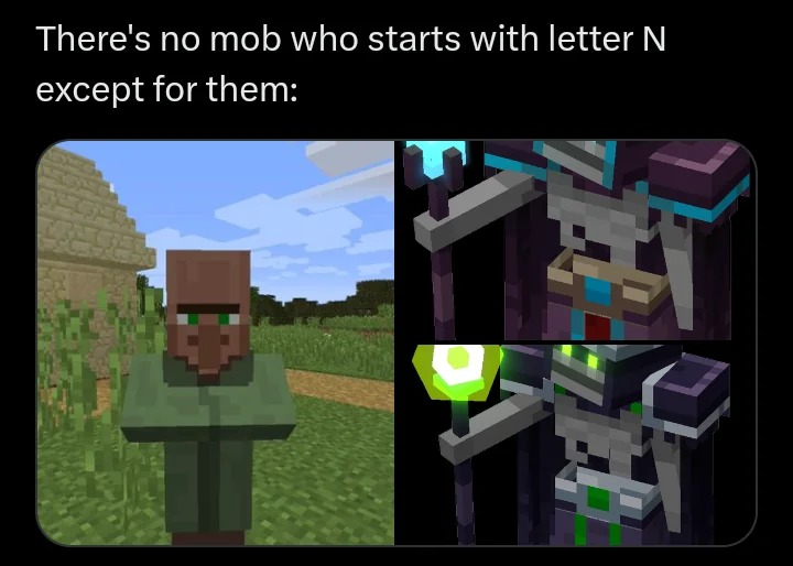 There's no mob - meme