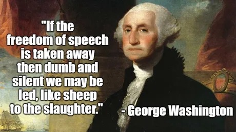 George Washington quote - meme