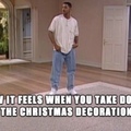Christmas is over