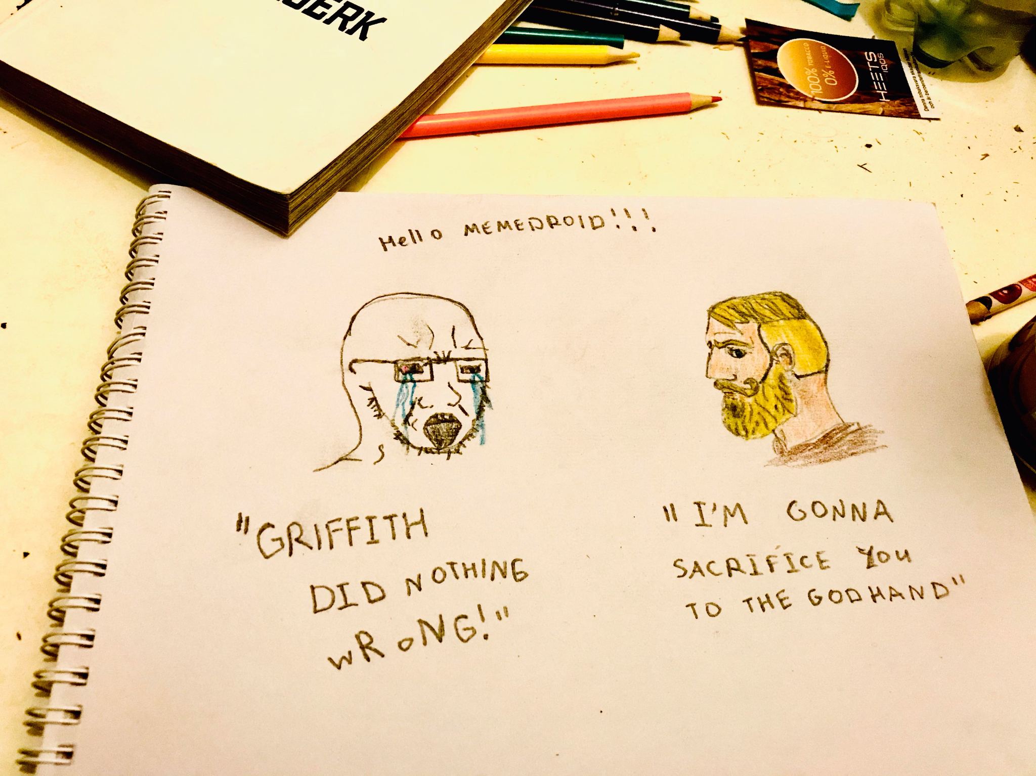 my first hand drawn meme ( spoiler: i suck at it)