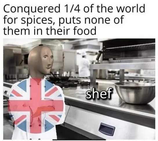 English Shef - meme