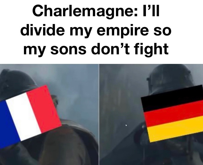 Charlemagne the tard - meme