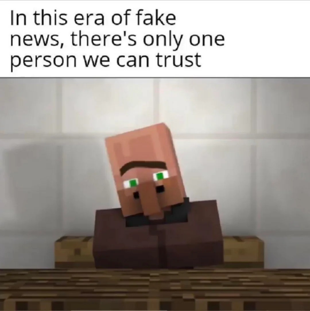 There's only one person we can trust - meme