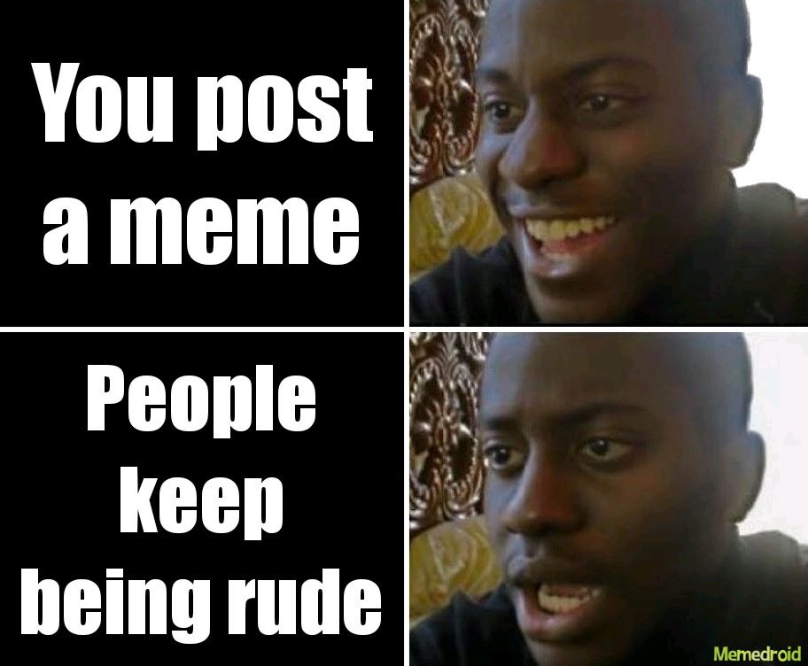 I hate people - meme