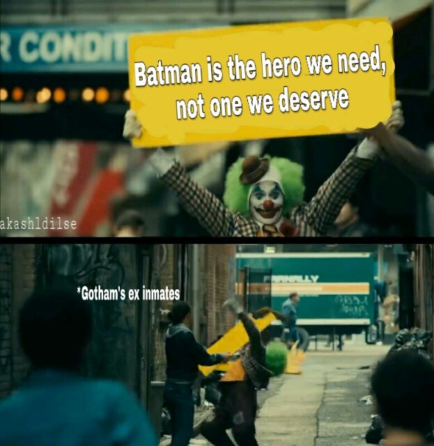 What if the original Joker was a fan of Batman? - meme