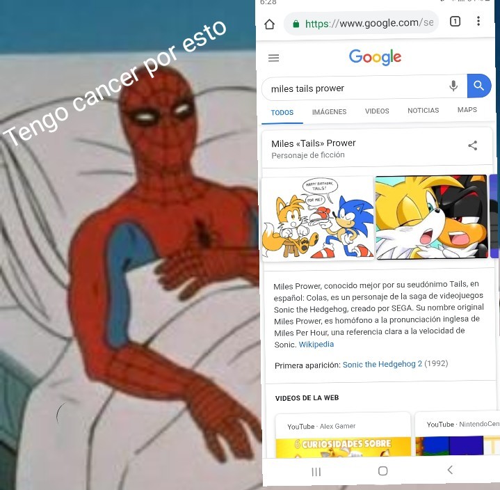 Pobre spiderman - meme