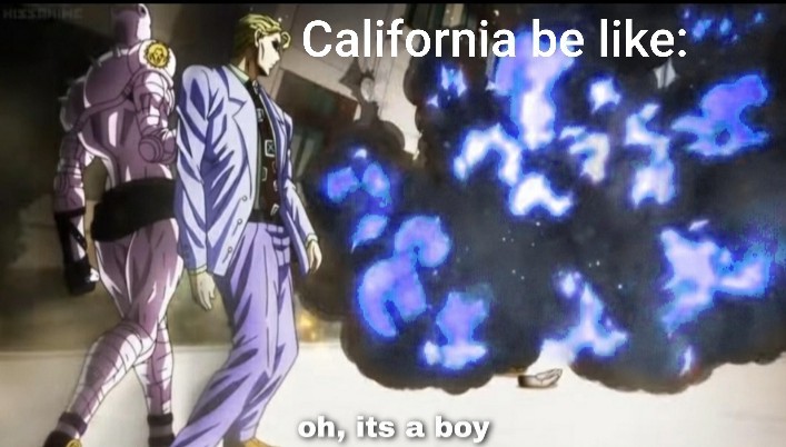 Cali's on fire - meme