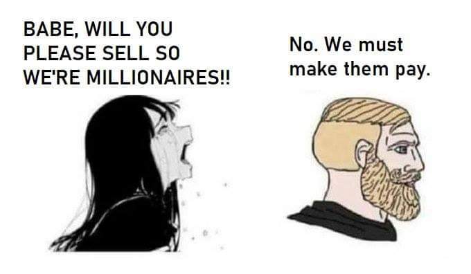 Do not sell. - meme