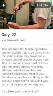 Gary has no chill - meme