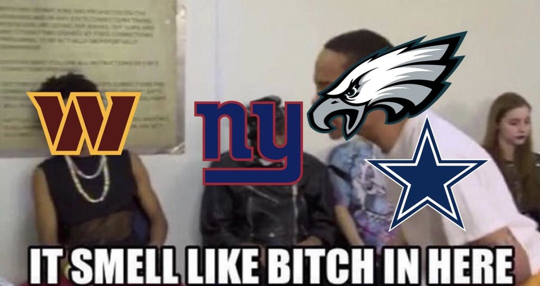 Cowboys and Eagles won yesterday - meme