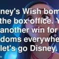 Disney's Wish bombs at the box office