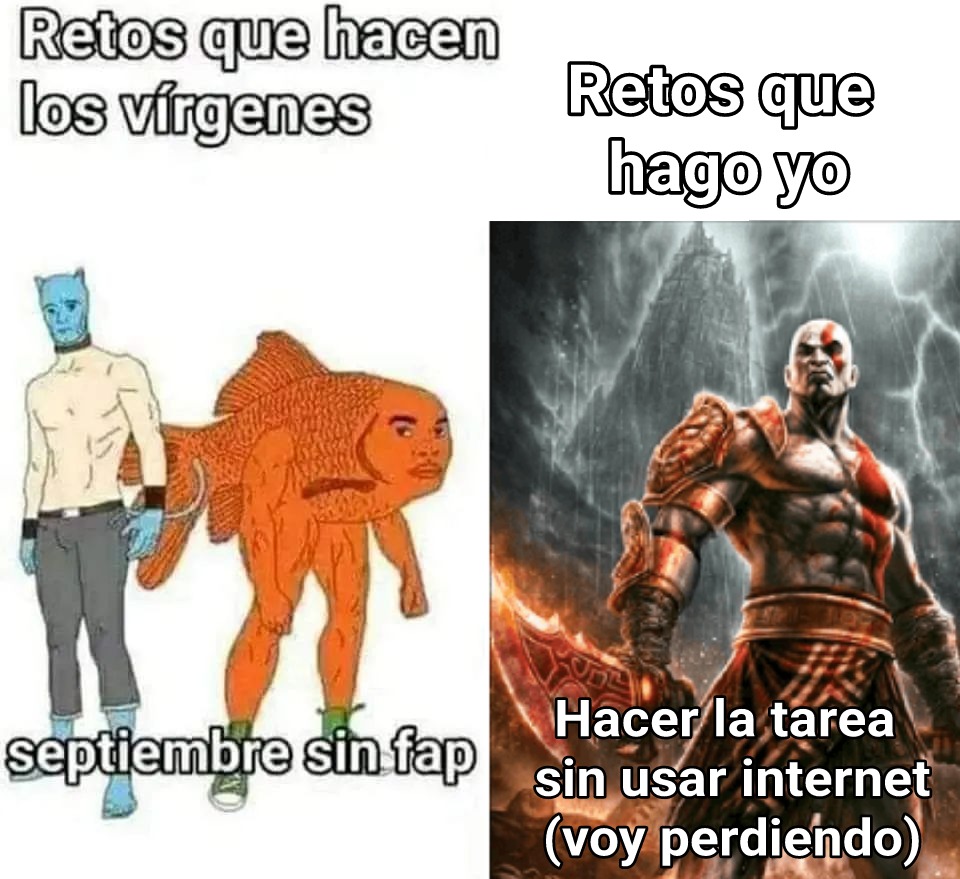 Me pregunto que tan dificil era hacer las tareas antes de internet - meme