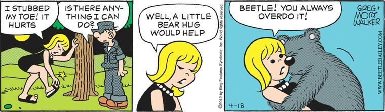 Bear hug - meme