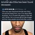 We lost etika lads, its confirmed.