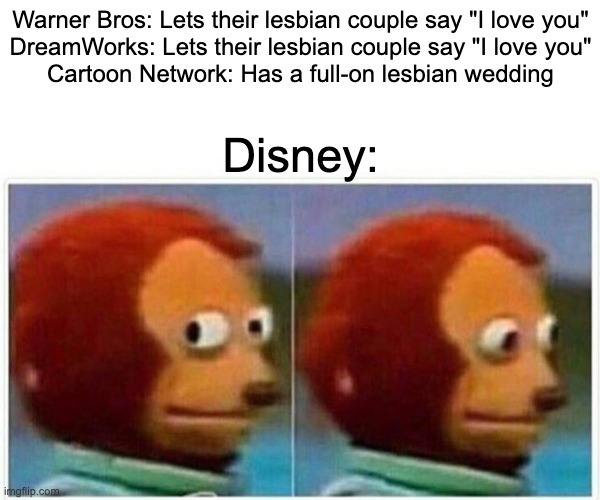 Disney=Homophobic - meme