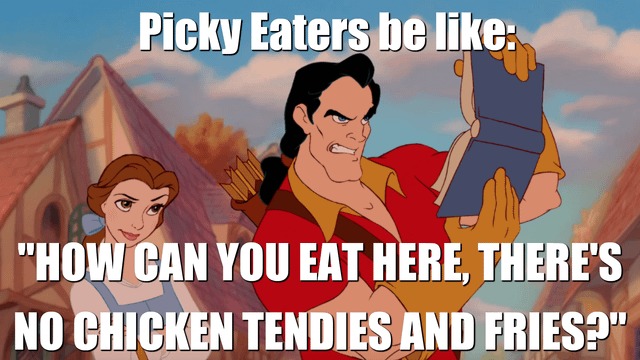 Picky eaters - meme