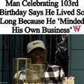 Celebrating 103rd birthday