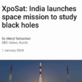 India launches space mission to study black holes
