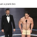John Cena nude at the Oscars