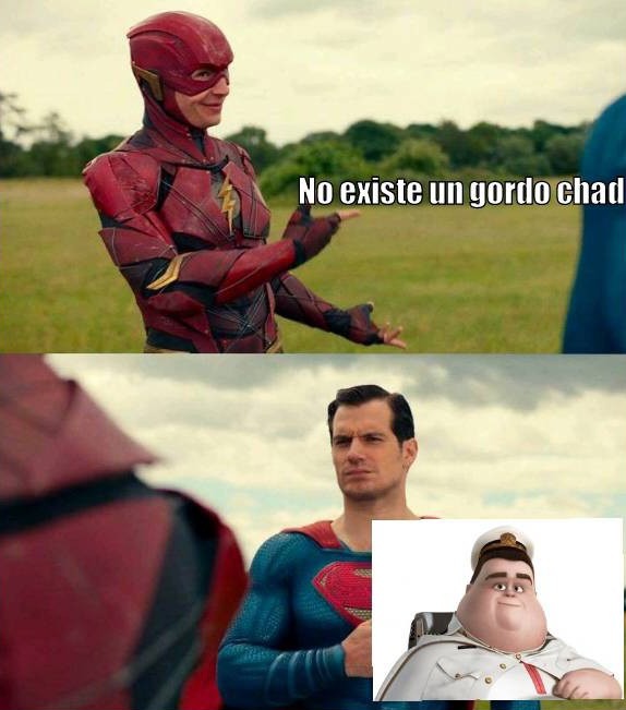 Imagina estar en una silla aumentando kilos por 30 años, y que al final te enfrentes con una IA volante corrupta - meme