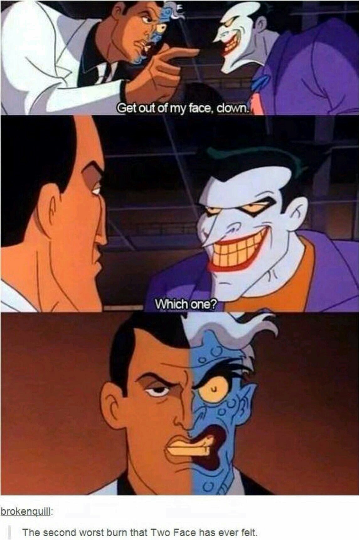 Joker no joking - meme