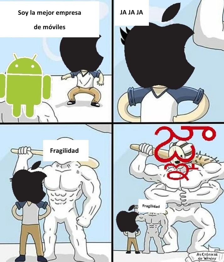 Apple y sus bugs - meme