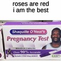 Some shit pregnancy test