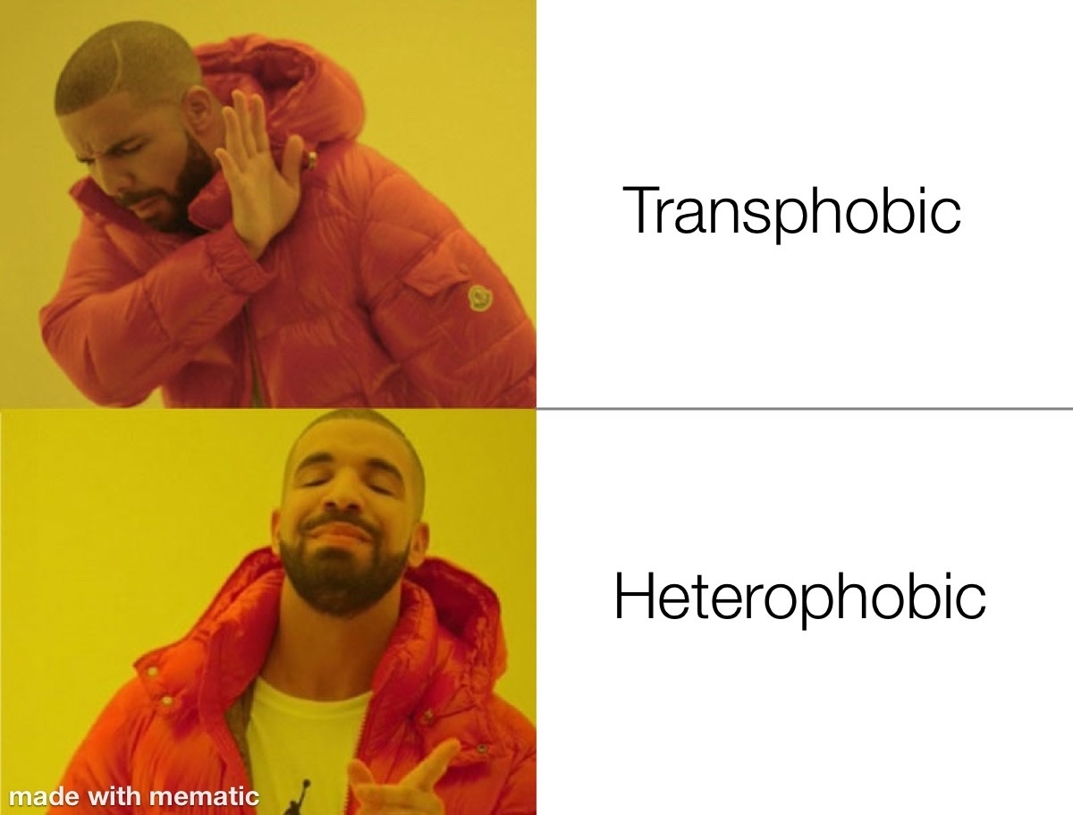 heterophobic - meme