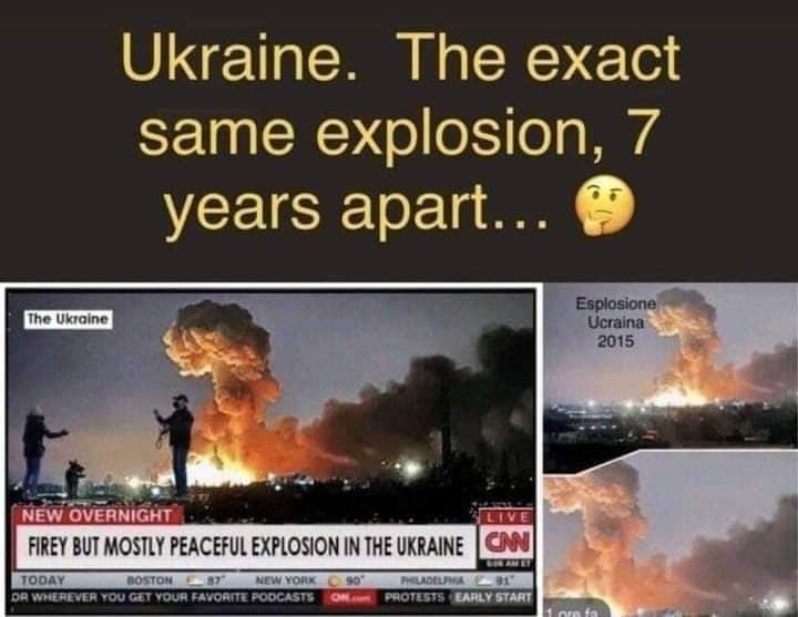 Same explosion? - meme