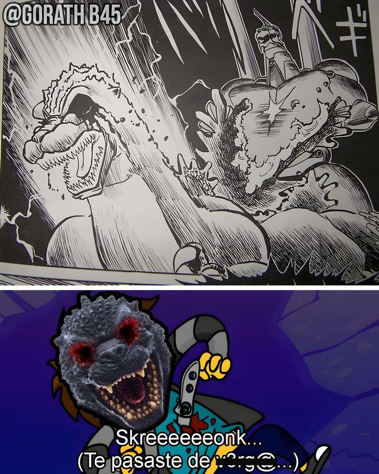 Godzilla vs Mechagodzilla 1993 Manga - meme