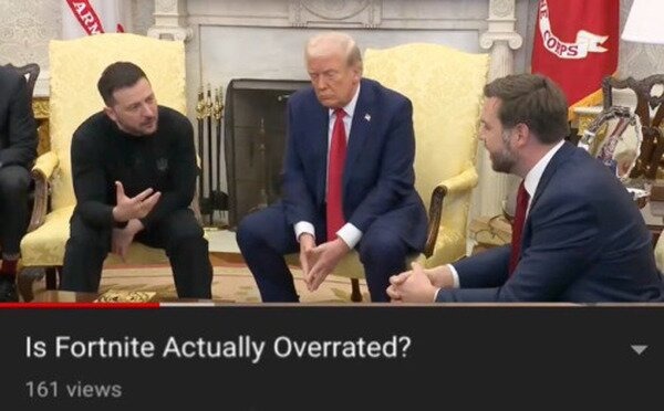 Fortnite sobrevalorado? Debate serio - meme