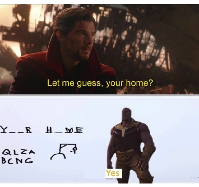 Your home - meme