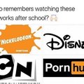 Who remembers watching these networks after school?