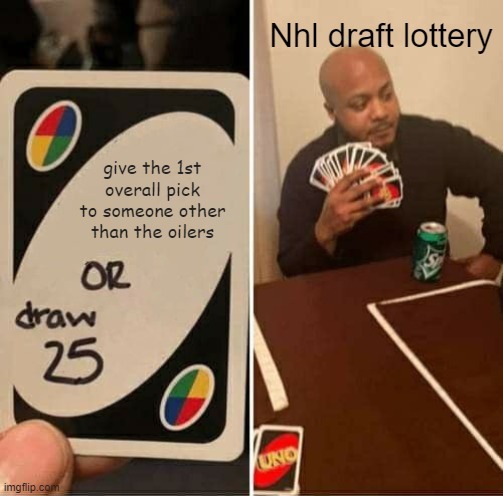 Nhl draft lottery - meme