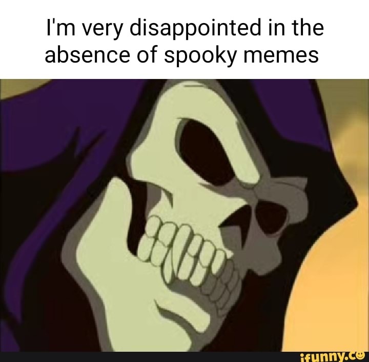 Spooky time - meme