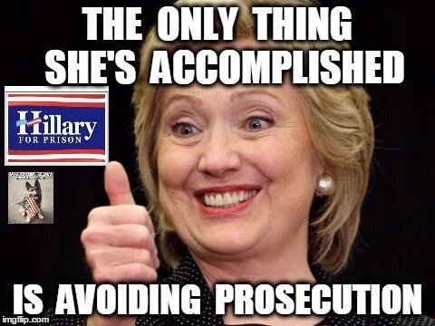 what has she ever done to benefit the American people? - meme