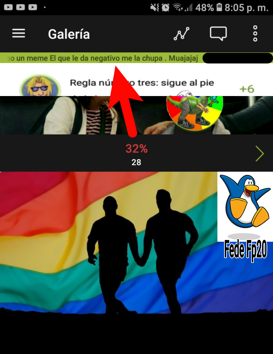 Fiesta gay - meme