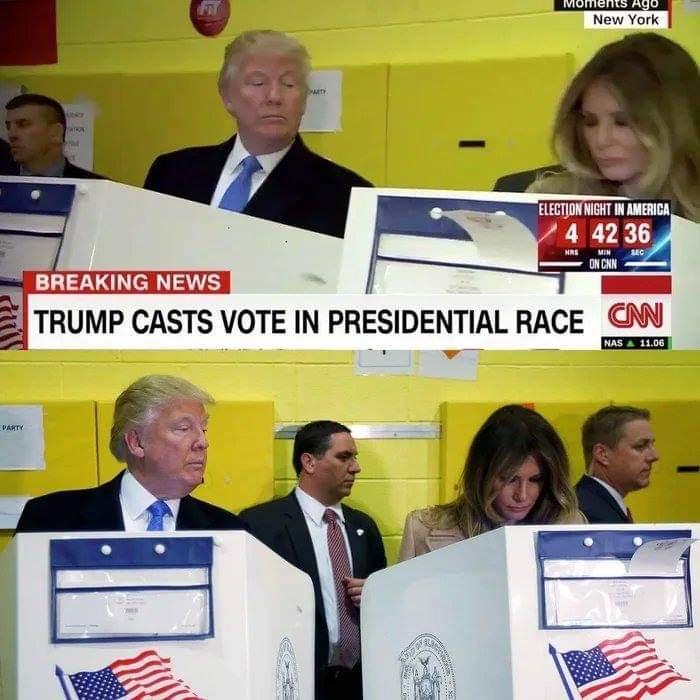 "who this bitch voting for??" - meme