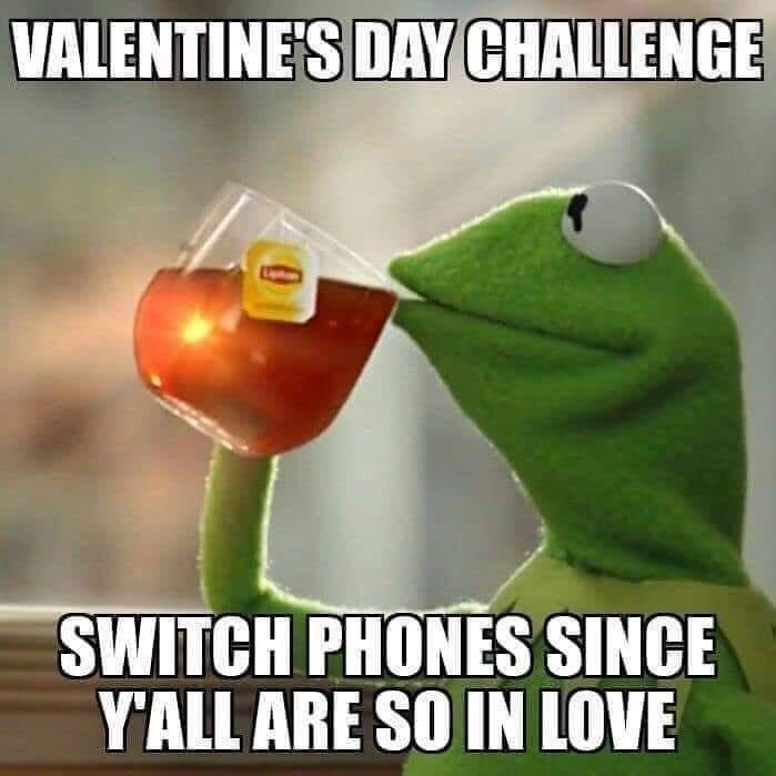 Valentine's day challenge - meme